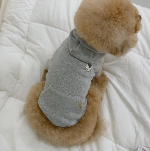 フリース裏起毛カップルパーカー　わんちゃん用